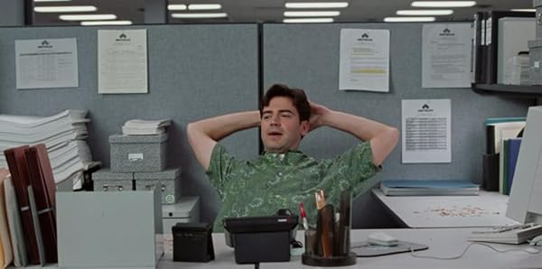 Office Space - Peter at his desk