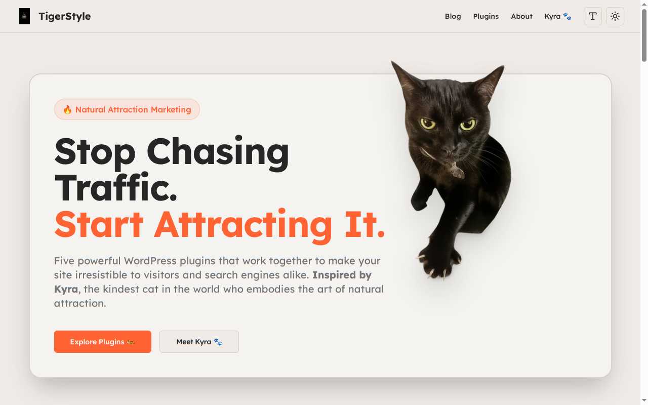 TigerStyle WordPress Plugin Suite